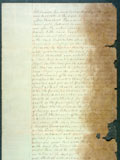 1821 Charter, Page 2. MUA RG 4, c. 302.