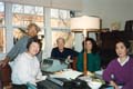 Montreal Bulletin volunteers in 1988: Kim Nakashima, Tom Yamashita, Dorothy Okata, Irene Kudo.