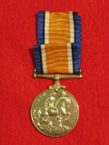 British War Medal to H. Lipsey